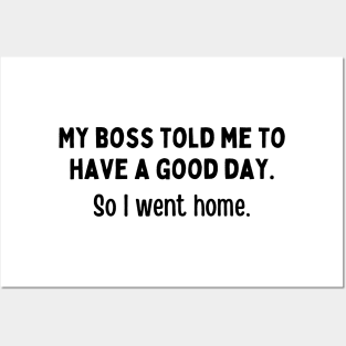 Funny Employee Dark Humor Jokes Hilarious Employer Amazing Boss Memes Posters and Art